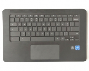 Palmrest Top Case with Keyboard & Touchpad For HP Chromebook 14 G5 L14355-001