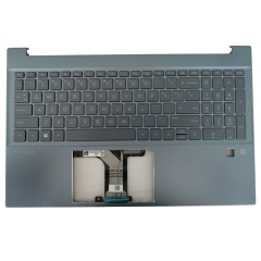 New Palmrest w/ FRP Backlit Keyboard M08918-001 Blue For HP Pavilion 15-EH 15-EG