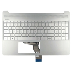 New Palmrest Upper Case w/ Keyboard L60341-001 for HP 15-EF 15-DY 15S-EQ 15-EF0023DX