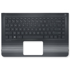 Palmrest US Keyboard without Backlit White Stripes for HP Pavilion X360 13-U M3-U