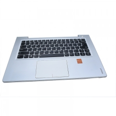 Used Laptop Top Case Palmrest with backlight for lenovo 510s-14ikb