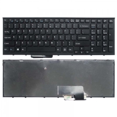Black US Laptop Keyboard For Sony Vaio PCG-71877M