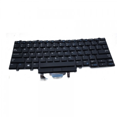 Laptop Keyboard US Layout With Backlit For DELL Latitude 5490 7490 4VMV0