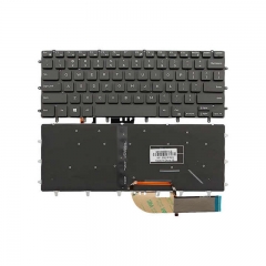 Laptop US Layout Keyboard With Backlight For Dell XPS 9560 Black Color