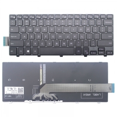 New US Black Keyboard For Dell Vostro 14 3449 3468 3445 3446 3458 3459 3478 5459 Backlit