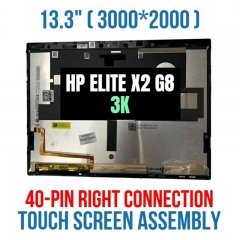LED LCD Touch Screen Bezel For HP Elite x2G8 X2 G8 3K 2K B130KAN01.0 M51633-001