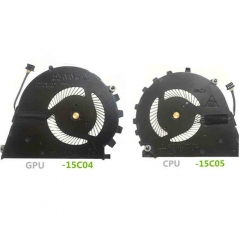 Laptop CPU+GPU Cooling Fan For HP ZBook Studio G3 G4 840960-001