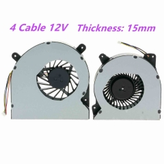 NEW CPU&GPU Cooling Fan For Asus ROG G750J G750JS G750JX G750JW 15mm KSB0612HB