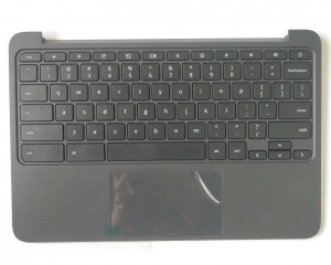 HP Chromebook 11 G5 EE Palmrest Top Case with Keyboard & Touchpad 917442-001