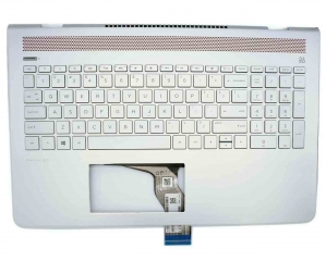 Top Cover Palmrest Silver with US Keyboard For HP Pavilion 15-CD 929869-001