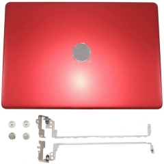 New Replacement for HP 15T-BS 15Z-BW 15-BS234WM 15-BS030NR LCD Back Cover Red+Hinge+Screws