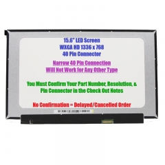 Narrow 40 Pins B156XTK02.1 0A NT156WHM-T02 Touch