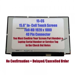 L25333-001 b156hak02.1 nv156fhm-t01 STANDARD 40 Pin For HP 15-CS