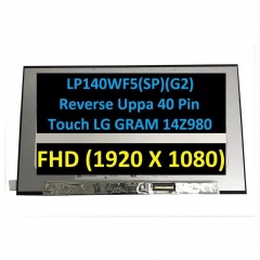 LP140WF5(SP)(G2) 40 Pin LCD LED Screen Panel