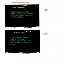 Laptop Touch Screen FHD Assembly For Lenovo Yoga X380 01HY594 Single Hole