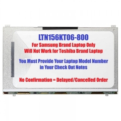 LTN156KT06-800 For Samsung Brand Laptop