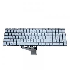 New Silver US Keyboard With Backlit For HP Pavilion 15-CS2006NJ