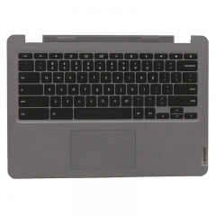 New For Lenovo 14E Chromebook Gen 2 Palmrest Keyboard Bezel Cover 5M11C89152