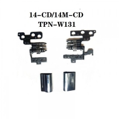 LCD Screen Hinges Set + Hinges Cover For HP Pavilion X360 14-CD 14M-CD TPN-W131