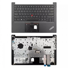 Palmrest Top Cover Case Keyboard For Lenovo Thinkpad E14 Gen 2 Gen 3 Gen 4 Black no Backlit