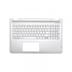 Palmrest Topcase US Keyboard For HP ENVY X360 15-AQ M6-AQ 15T-AR TPN-W119 Silver Color 857283-001