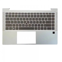 New Palmrest US Keyboard For HP Elitebook 840 G7 G8 745 G8 G7 M07089-001 Silver no backlight