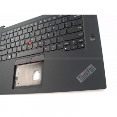 Used Orig Palmrest with US Keyboard 01YU756 For Lenovo ThinkPad X1 Extreme 1st Gen 1