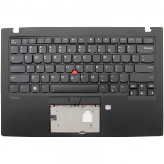 Laptop PalmRest&Keyboard Upper Case with Backlit New for Lenovo ThinkPad X1 Carbon 7th Gen English US