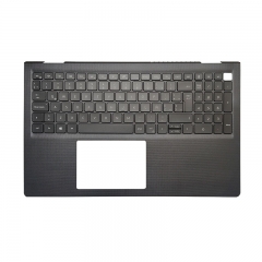 Palmrest Upper Case LA Backlit Keyboard For Dell Vostro15 3510 3511 3515 3520 3525 Grid style Black Color