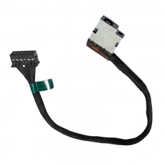 DC Power Jack Charging Cable Port Socet Plug Wire Replacement for HP 16-H 16-h1023dx 200W, M96885-S20 M96885-Y20 (18.1cm)