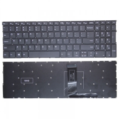 US Keyboard For Lenovo ThinkBook 15-IML IIL V340-15-IML YOGA C740-15 Black Tel Label
