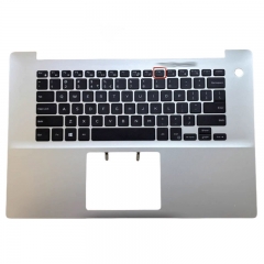 Palmrest US Keyboard Assembly For Dell inspiron15 5580 5585 5588 Silver no Backlit