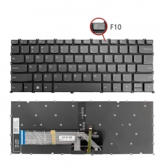 US Layout Keyboard For LENOVO IDEAPAD FLEX 5 14IIL05 81X1 Air14IIL 14ARE 2020 Pro14ITL 14IHU 14ALC 2021 Original F10 lock backlit Grey