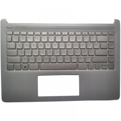 New Spanish/Latin Keyboard for HP Pavilion 14-DQ 14S-DR 14Z-FQ TPN-Q221 EA0PA003010 with Palmrest Upper Cover Case