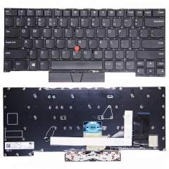 New Genuine Original US no backlit Keyboard For Lenovo Thinkpad T490S T495S P1 T13S T14S Gen1 X1 Extreme