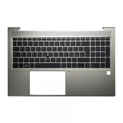 IT Palmrest Upper Case With Backlight Backlit Keyboard For HP EliteBook750 755 850 G7 G8 Silver Color