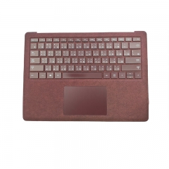 Taiweness TW Layout Language Keyboard Palmrest Upper Case For Microsoft Surface Laptop 1 2 1769 red wine color