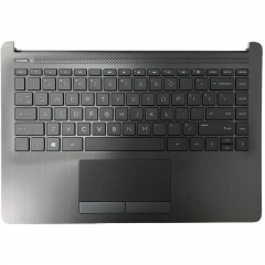 Upper Palmrest Non-Backlit Keyboard Trackpad L24818-001 6070B1306601 For HP Pavilion 14-CF 14-DF 14-DK