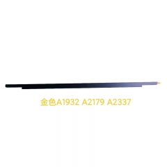 Screen Glass Pressure Strip Logo Strip Frame Cover Case For Macbook A1932 A2179 A2337 Gold Color